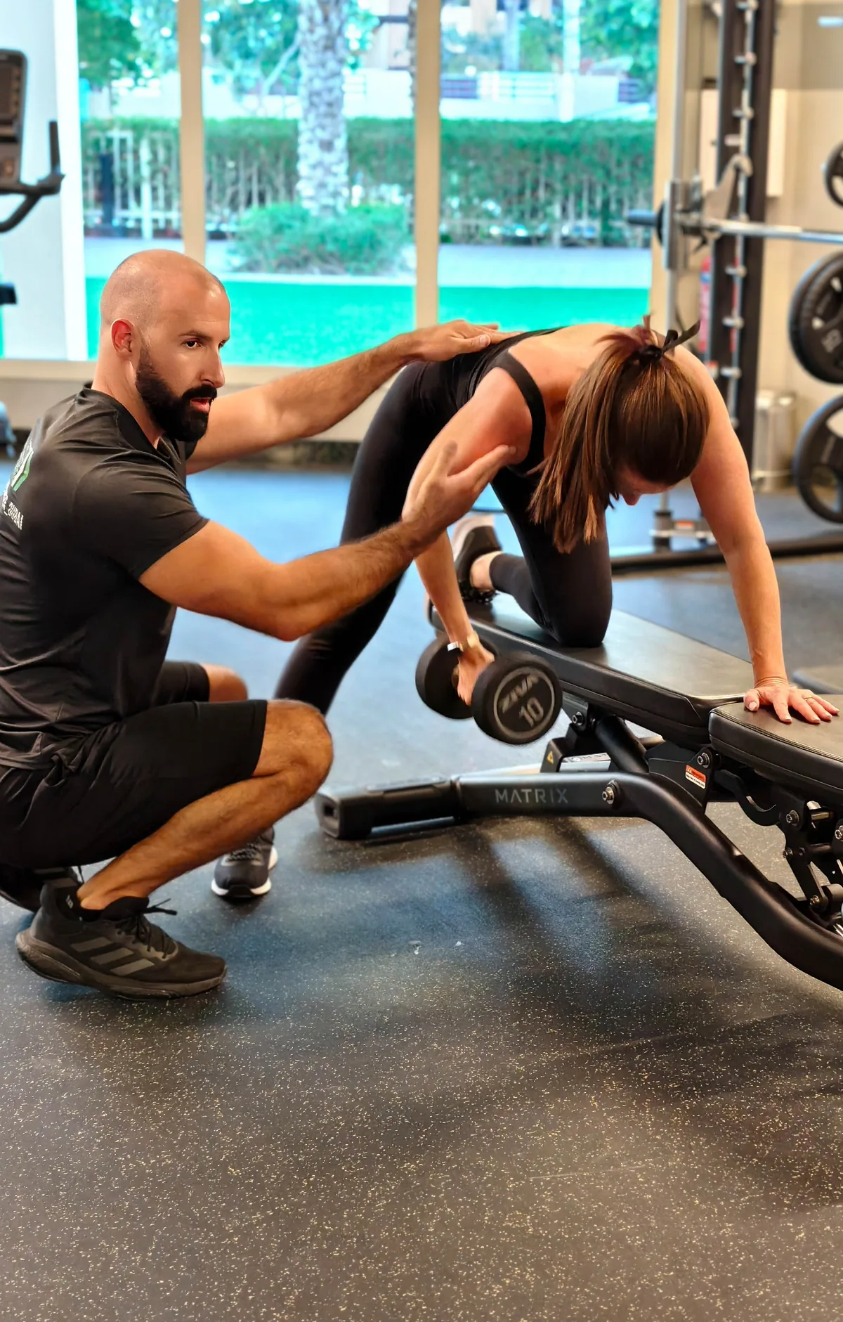 Nikola Prodanović coaching a client